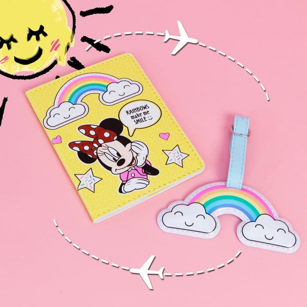 Cestovný set Disney Minnie Mouse Rainbow