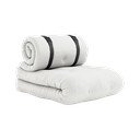 Biele rozkladacie kreslo vhodné do exteriéru Karup Design Design OUT™ Buckle Up White