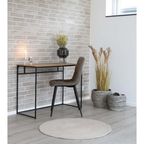 Písací stôl s doskou v dubovom dekore House Nordic Vita-image-1