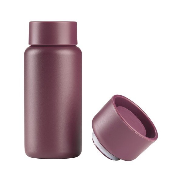 Vínovočervený termo hrnček z nehrdzavejúcej ocele 400 ml Singles – Zone