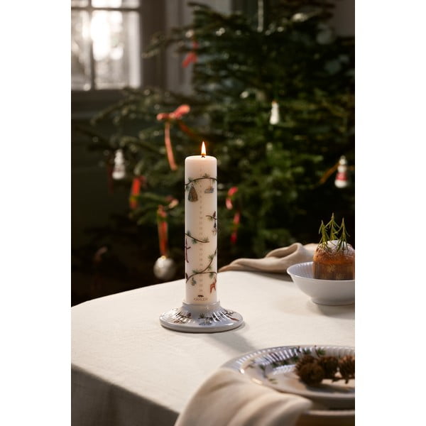 Sviečka s vianočným motívom doba horenia 56 h Hammershøi – Kähler Design-image-1
