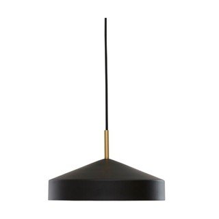 Čierne kovové závesné svietidlo ø 30 cm Hatto – OYOY Living Design