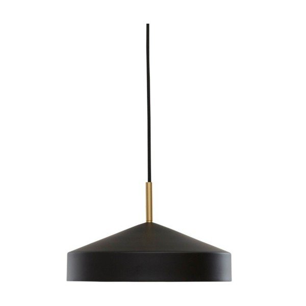 Čierne kovové závesné svietidlo ø 30 cm Hatto – OYOY Living Design