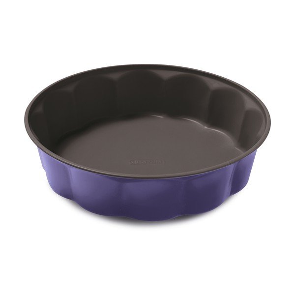 Fialová oceľová forma na tortu Guardini Bon Ton Fiorella, ø 26 cm-image-3
