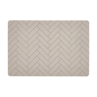 Béžové silikónové prestieranie Södahl Tiles, 33 x 48 cm