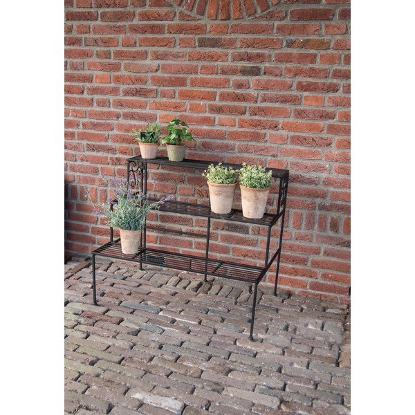 Trojposchodový skladací etažér Esschert Design-image-1