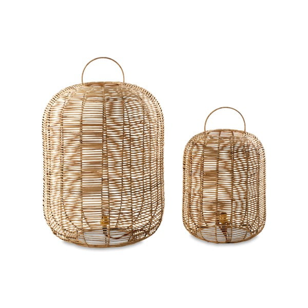 Stolová prútená lampa Nkuku Noko, výška 65 cm-image-2