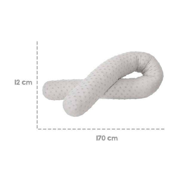 Svetlosivý dojčiaci vankúš Lil Planet – Roba-image-4