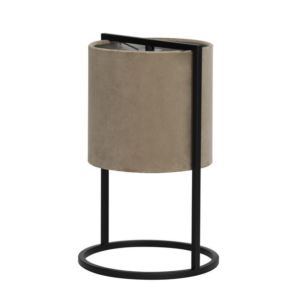 Čierno-béžová stolová lampa (výška 35 cm) Santos - Light & Living-image-2