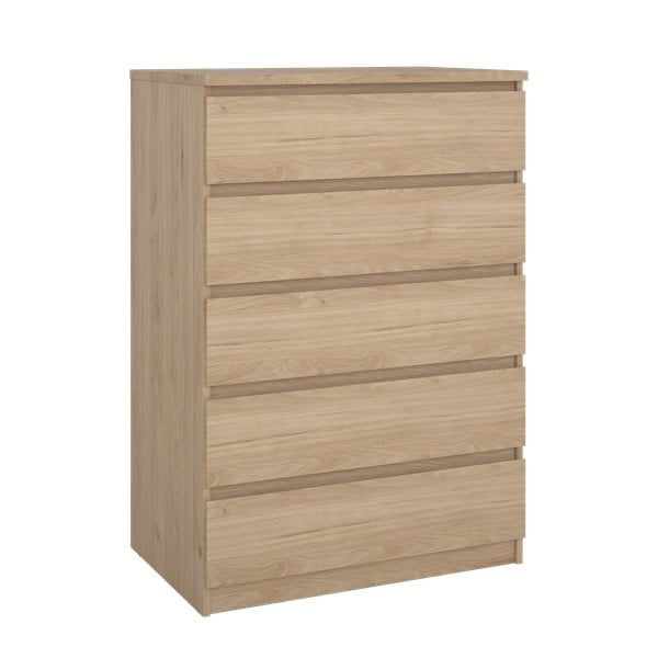 Komoda v dekore duba v prírodnej farbe 77x111x50 cm Naia – Tvilum-image-2