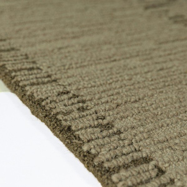 Zelený ručne tkaný vlnený koberec 200x290 cm Harris Modula Wool – Flair Rugs-image-3