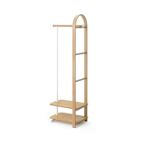 Predsieňová zostava z jaseňového dreva v prírodnej farbe 37x167x54 cm Bellwood – Umbra-image-3