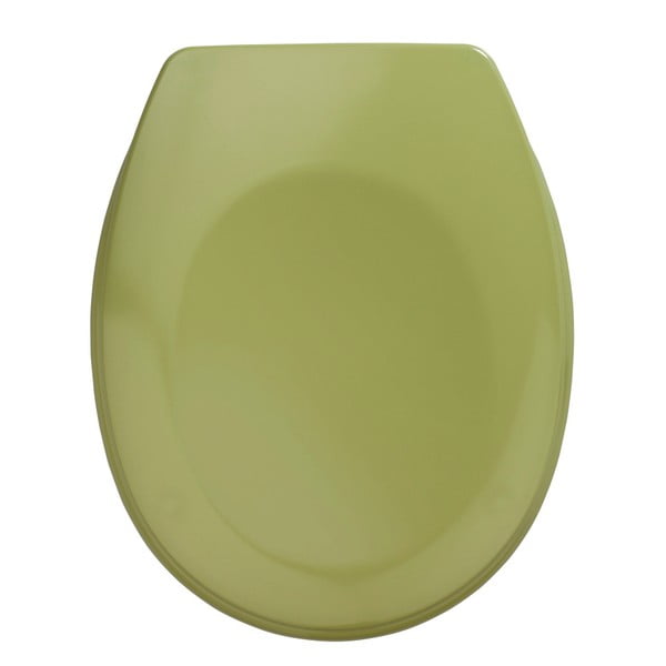 Khaki WC sedadlo Wenko Bergamo, 44,4 x 37,3 cm
