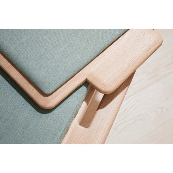 Svetlozelená vlnená lavica Elba - Hammel Furniture-image-4