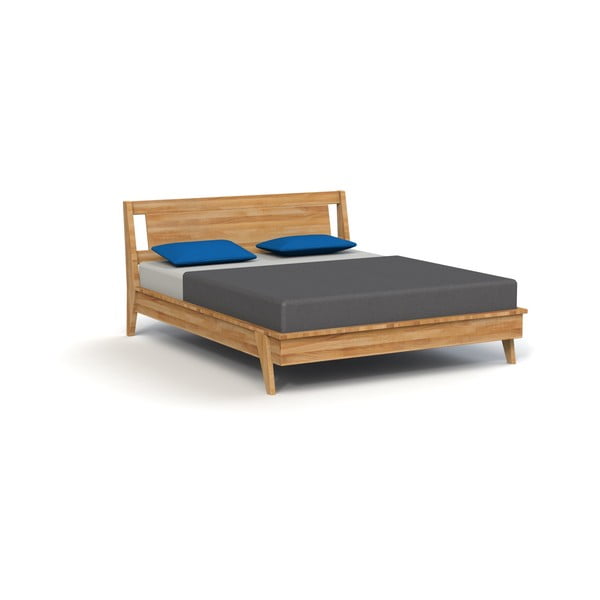 Dvojlôžková posteľ z dubového dreva 160x200 cm Retro 2 - The Beds