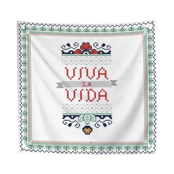 Tapiséria 140x140 cm Viva la Vida – Really Nice Things