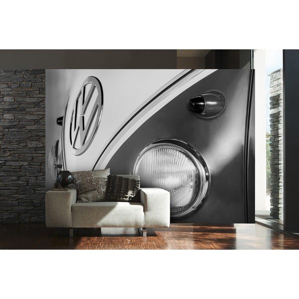 Veľkoformátová tapeta Čiernobiely VW, 315x232 cm