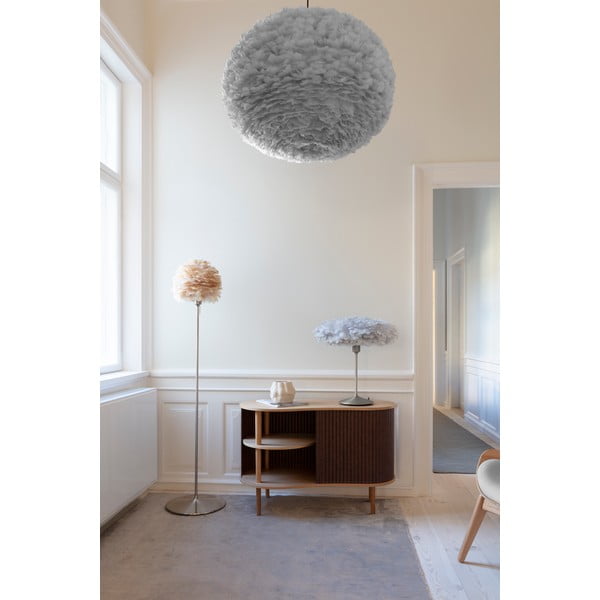 Hnedá nízka komoda v dekore duba s posuvnými dverami 100x67 cm Audacious – UMAGE-image-1