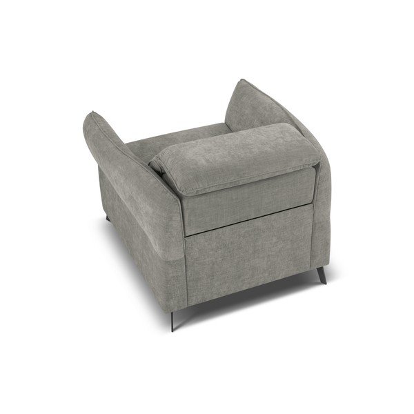 Sivé kreslo Hubble – Windsor & Co Sofas-image-4