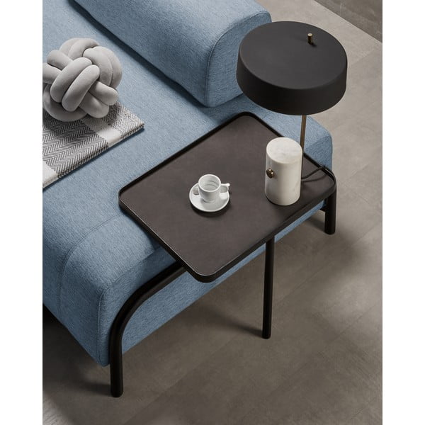 Modrá pohovka s podrúčkami Kave Home Compo-image-1