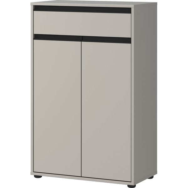 Sivá vysoká kúpeľňová skrinka 63x98 cm Lemont – Germania-image-2