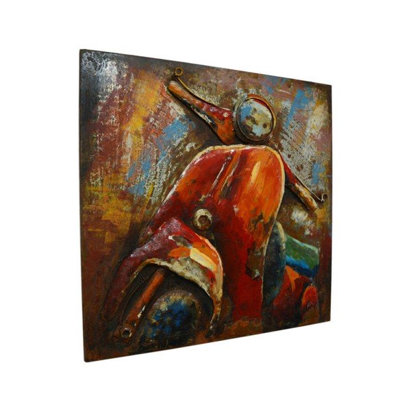 Ručne maľovaný obraz Vivorum Downtown, 60 × 60 cm-image-2