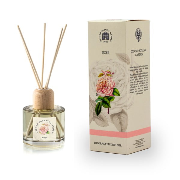 Aróma difuzér s vôňou ruže Bahoma London Fragranced, 100 ml