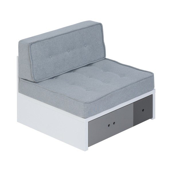 Modro-sivý vankúš na sedenie k modulovej pohovke Vox Custom-image-4