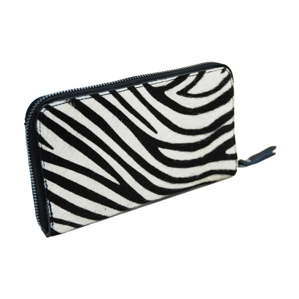 Kožená peňaženka so vzorom Andrea Cardone Zebra
