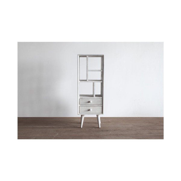 Knižnica Preston Rustic White-image-4