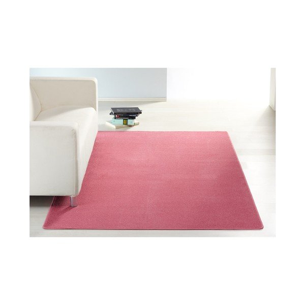 Ružový koberec Hanse Home Nasty, 133 x 133 cm-image-1