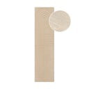 Béžový vlnený koberec behúň 60x230 cm Zen Garden – Flair Rugs