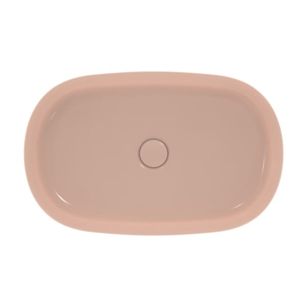 Svetloružové keramické umývadlo 60x38 cm Ipalyss – Ideal Standard-image-2