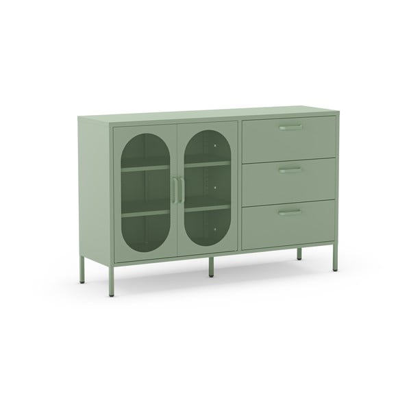 Komoda v mentolovej farbe 140x90 cm Diora – Marckeric-image-1