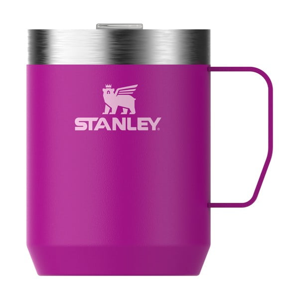 Ružový termo hrnček z nehrdzavejúcej ocele 230 ml Stay-Hot Camp Mug Violet Blossom – Stanley