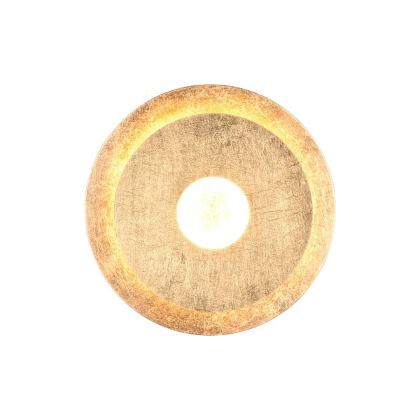 LED nástenné svietidlo v zlatej farbe Leano – Trio-image-1