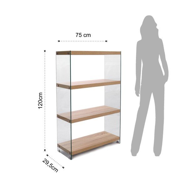 Knižnica Tomasucci Nancy, výška 120 cm-image-2