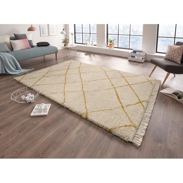Béžový koberec 80x150 cm Bertha – Hanse Home-image-1