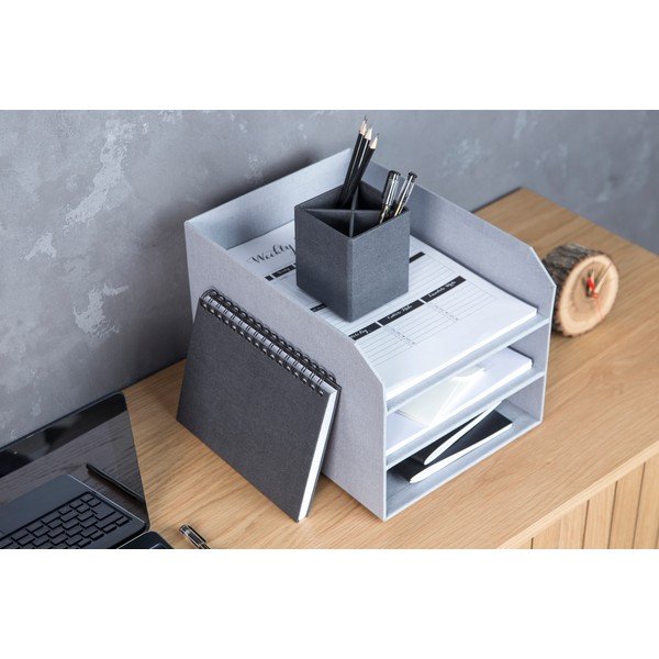 Kartónový organizér na dokumenty Trey – Bigso Box of Sweden-image-1