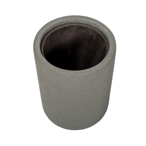 Odkladací stolík v zelenosivej farbe s odnímateľnou doskou z dubového dreva Askala Ibisco, ⌀ 36 cm-image-1