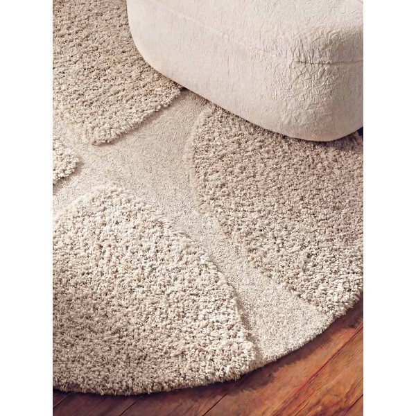 Krémový ručne tkaný okrúhly koberec ø 200 cm Lambeth Jasper – Ted Baker-image-2