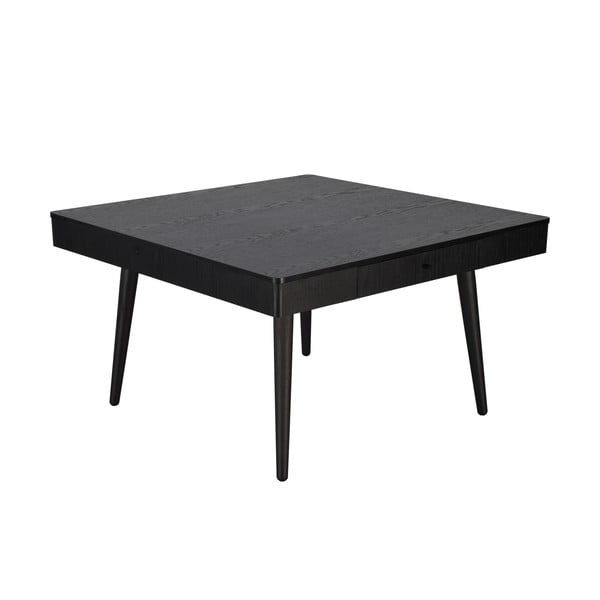 Konferenčný stolík Niles 85x85 cm, čierny