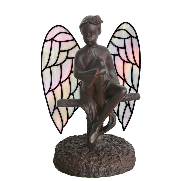 Tiffany stolná lampa Angel