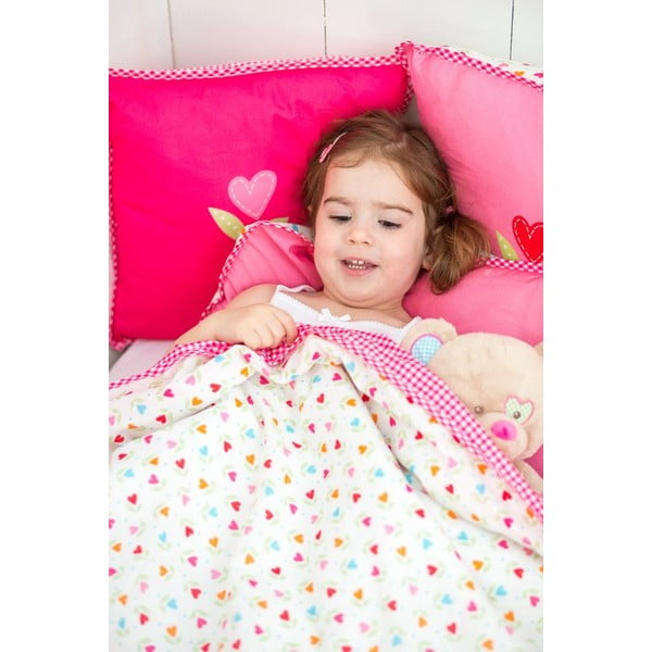 Svetloružový vankúš Tiseco Home Studio, 45 x 45 cm-image-1