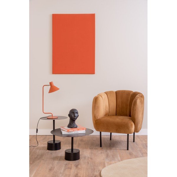 Kovový okrúhly odkladací stolík ø 55 cm Nowa – Leitmotiv-image-1