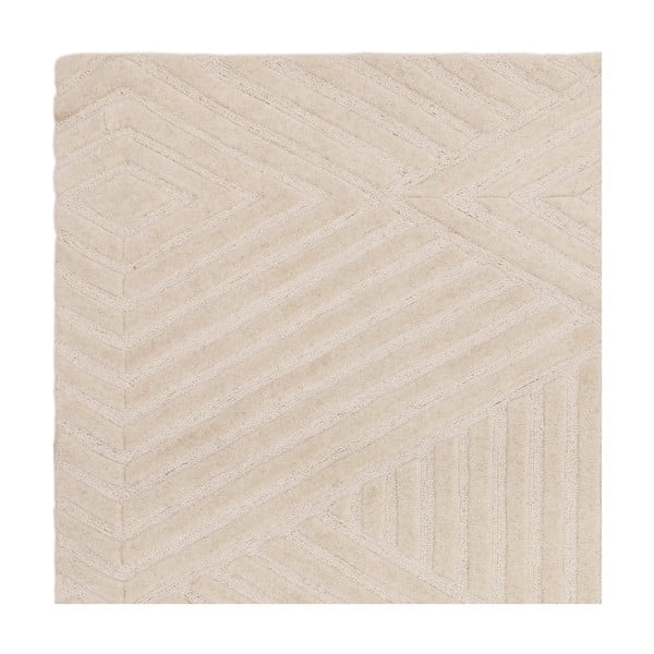 Krémovobiely vlnený koberec 200x290 cm Hague – Asiatic Carpets-image-4