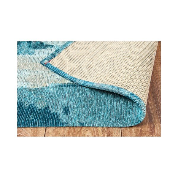 Modrý koberec Eco rugs Leonore, 135 × 200 cm-image-2