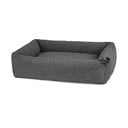 Tmavosivý pelech pre psa z materiálu buklé 71x91 cm Senso Graphite M – MiaCara