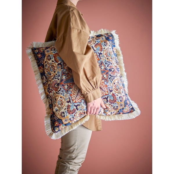 Dekoračný vankúš s prímesou bavlny 50x50 cm Asu – Bloomingville-image-1