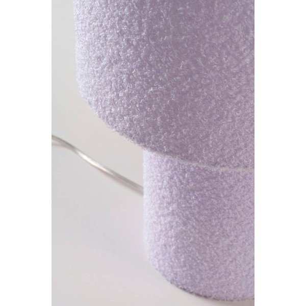 Látková stolová lampa v levanduľovej farbe (výška  44 cm) Aubra – Jotex-image-4